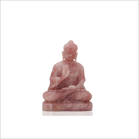 Rosequrtz Buddha